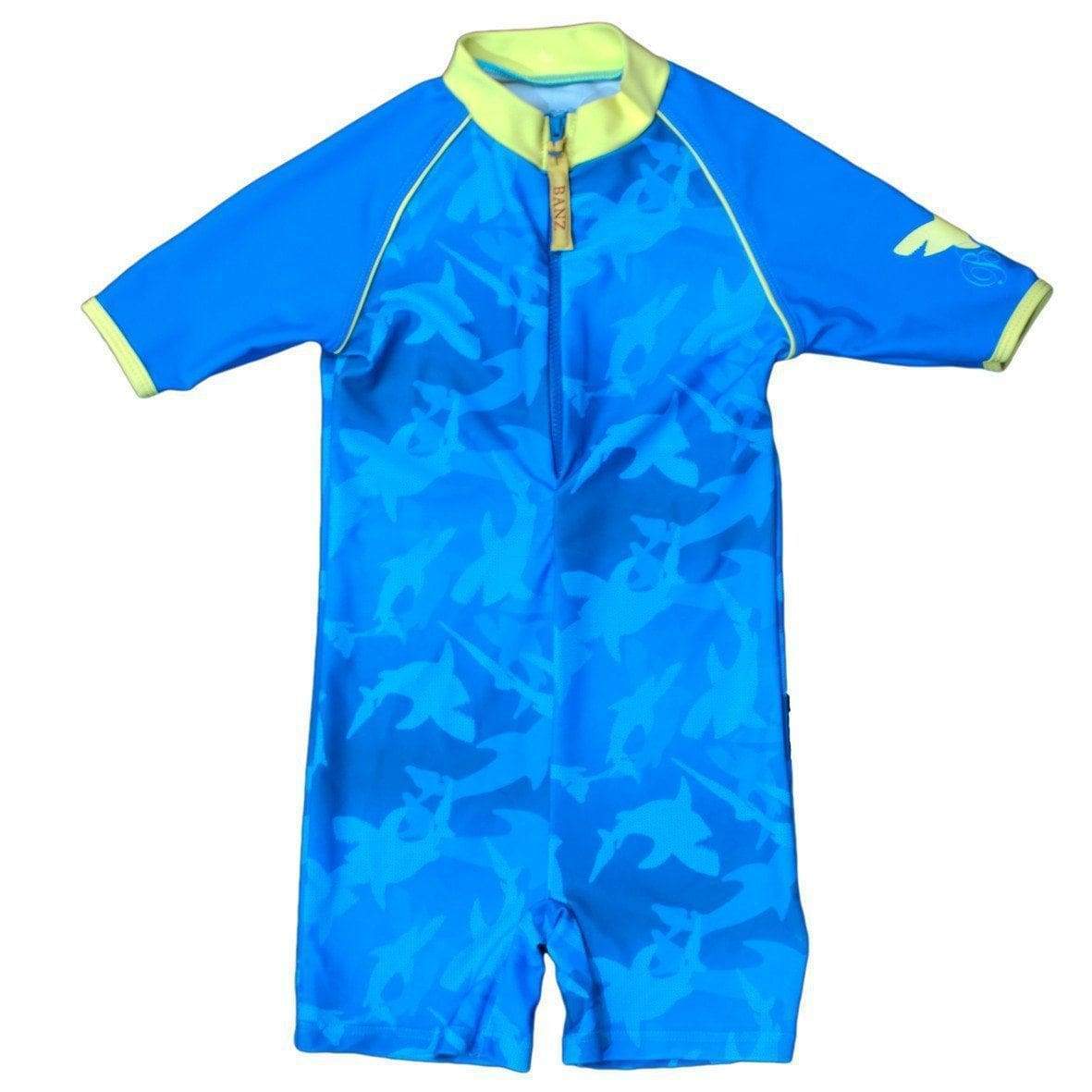 BANZ Swimsuit Toddler 2/2T/3 One Piece UV Swimsuit 2 / Coolgardie Blue